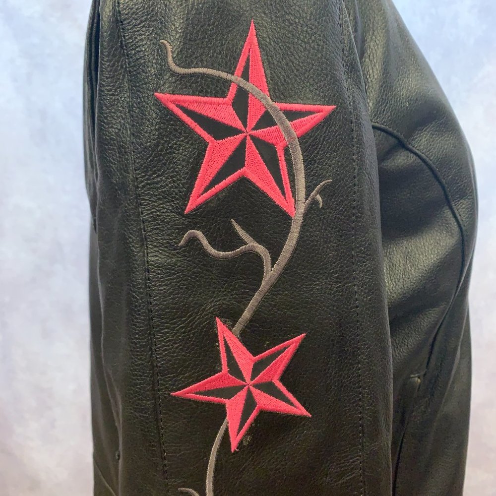 UNIK Premium Leather Motorcycle Jacket NWOT!!!! - Picture 4 of 11